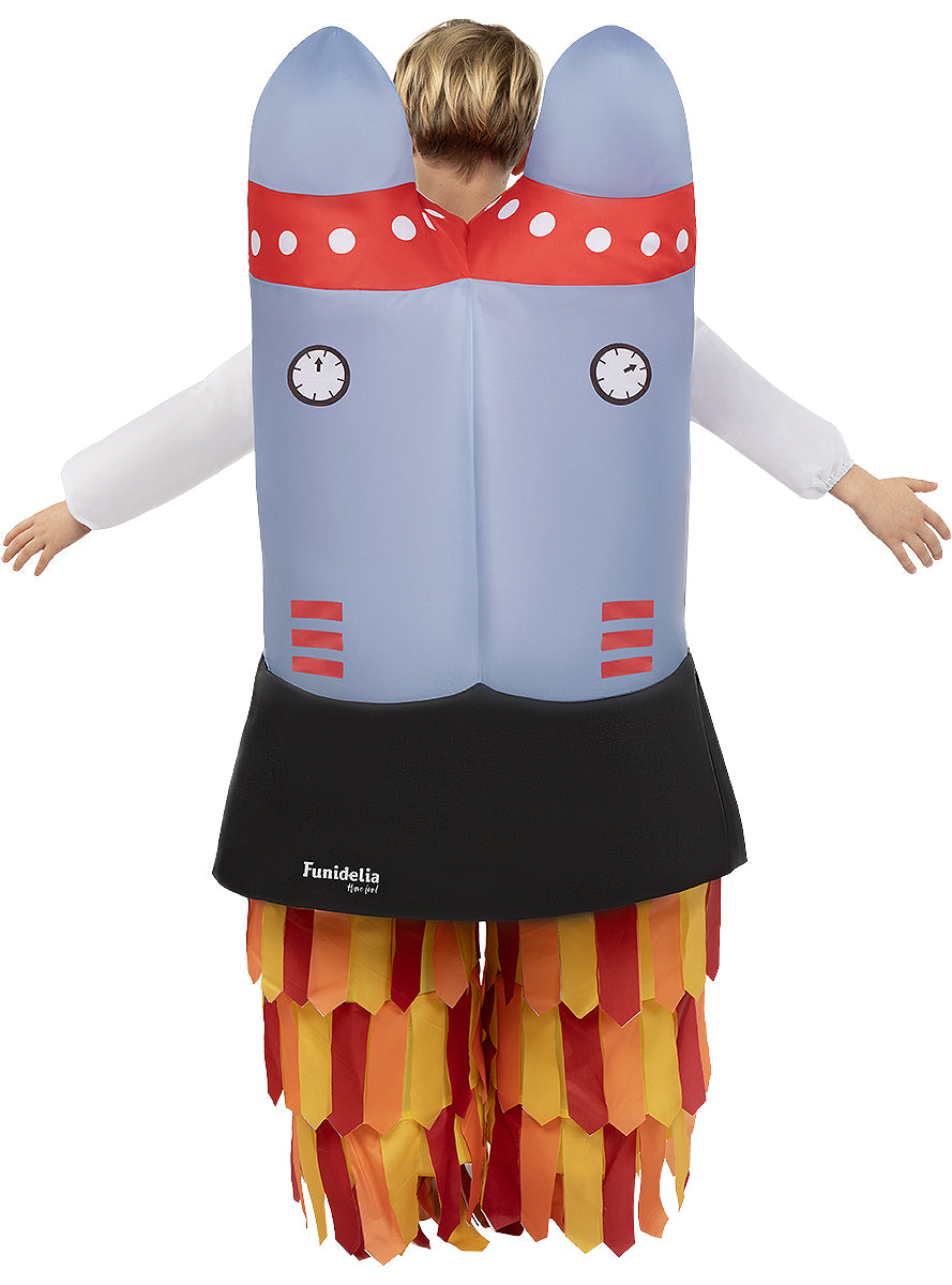Déguisement fusée gonflable enfant