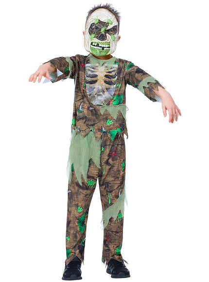 Déguisement zombie décomposé garçon