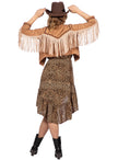 Veste à franges festival femme
