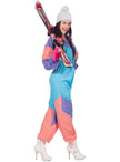 Déguisement skieuse années 80 femme