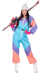 Déguisement skieuse années 80 femme