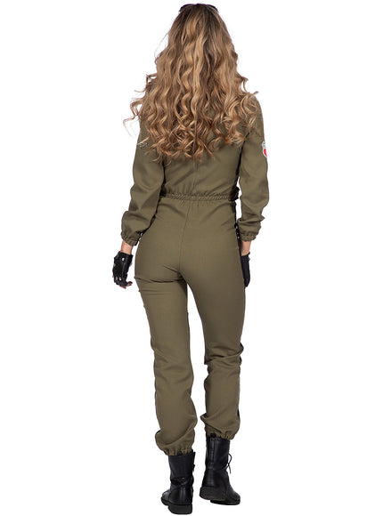 Déguisement pilote femme