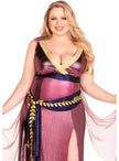 Déguisement Déesse Améthyste sexy femme grande taille