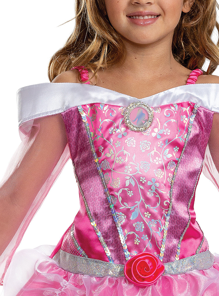 Déguisement Aurore fille - 100ème anniversaire Disney