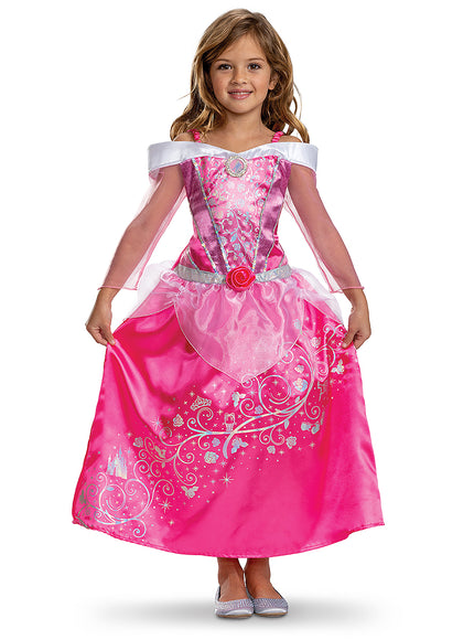 Déguisement Aurore fille - 100ème anniversaire Disney