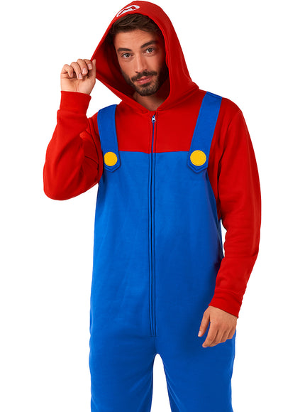 Déguisement Mario Onesie adulte - Super Mario Bros