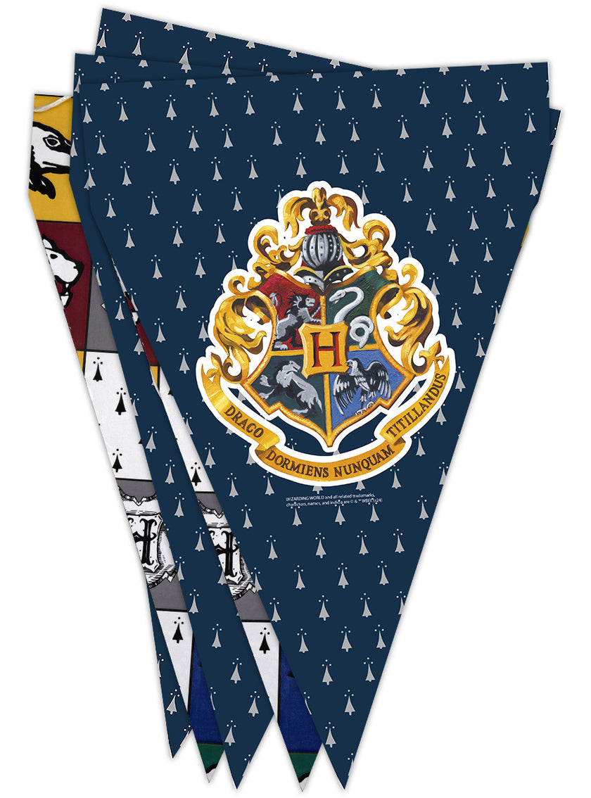 Guirlande à fanions de Harry Potter - Hogwarts Houses