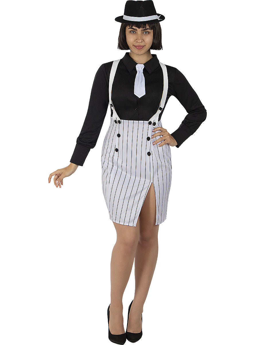 Déguisement gangster femme grande taille