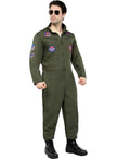Déguisement aviateur Top Gun grande taille