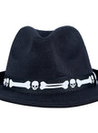 Chapeau squelette homme