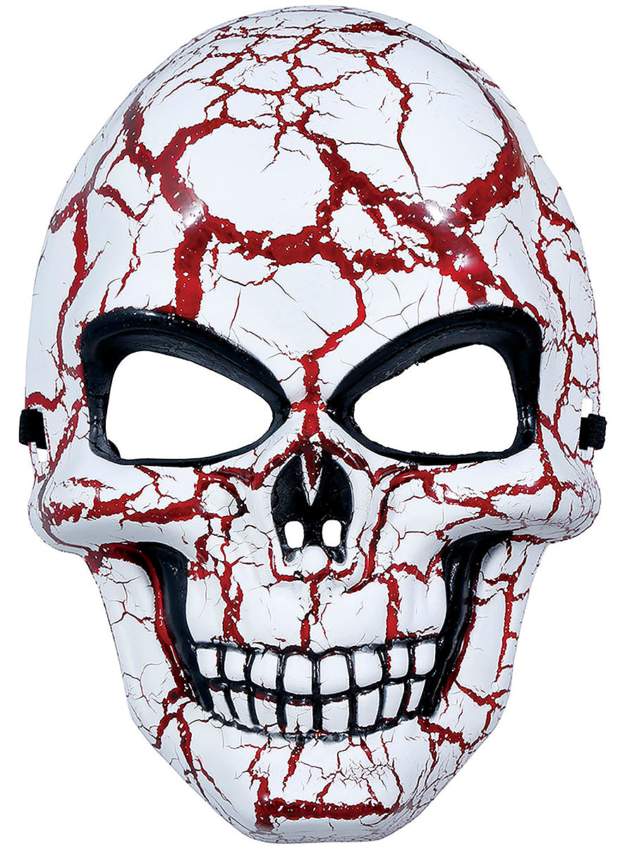Masque squelette sanglant