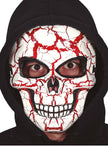 Masque squelette sanglant