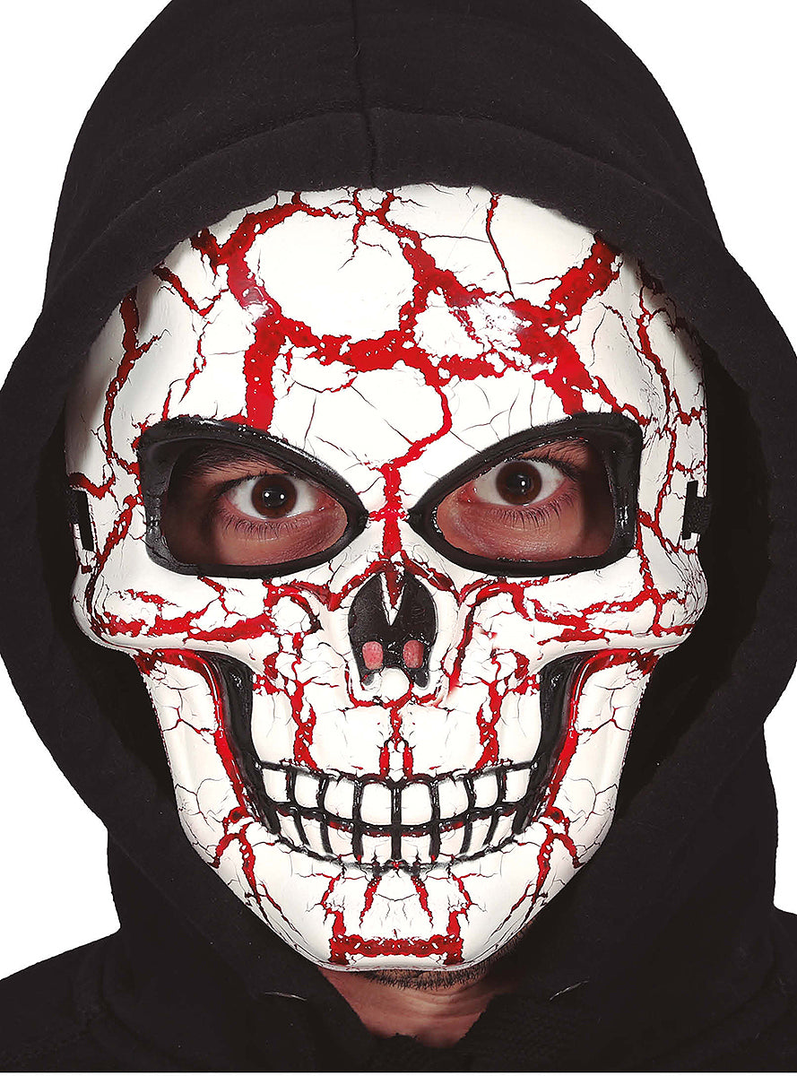 Masque squelette sanglant