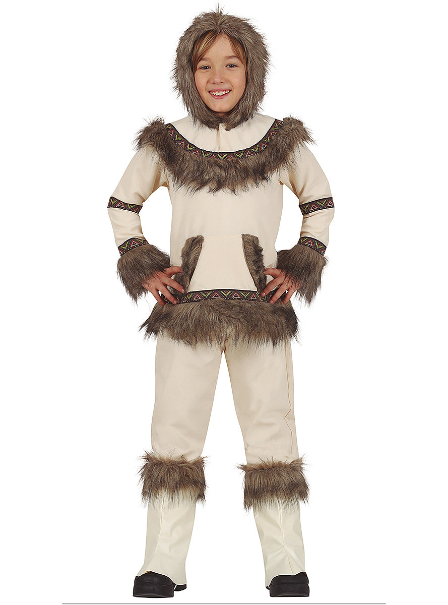 Déguisement esquimaux du pôle Nord enfant