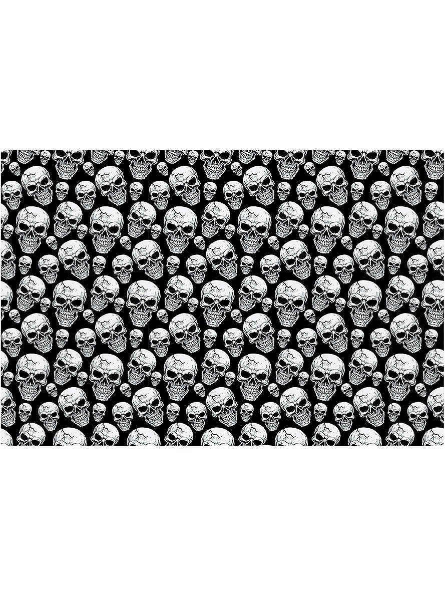 Nappe crâne Halloween