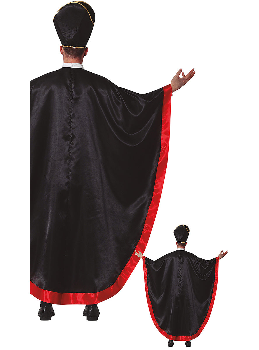Déguisement cardinal satanique homme