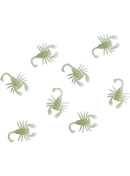 8 scorpions phosphorescents