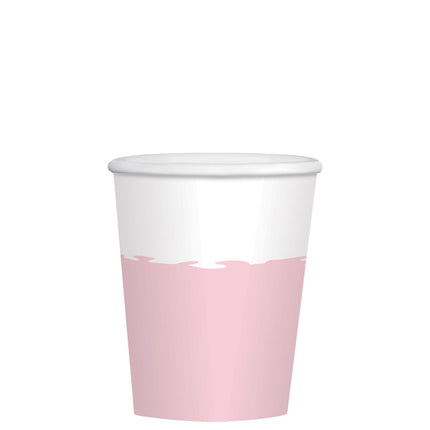 8 gobelets rose gold