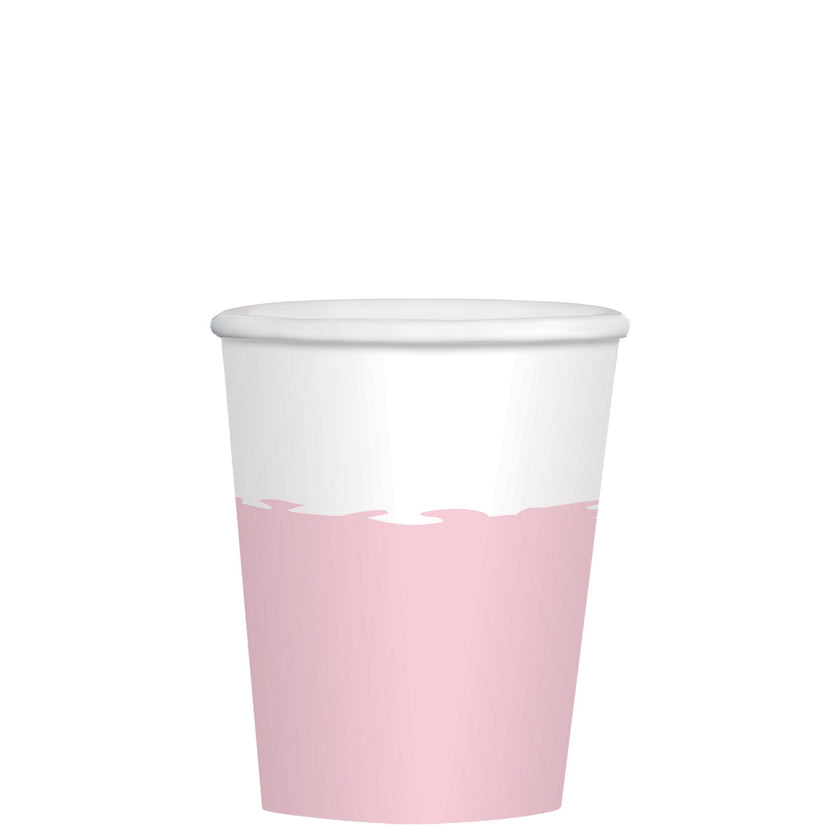 8 gobelets rose gold