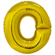 Ballon lettre O doré (86 cm)