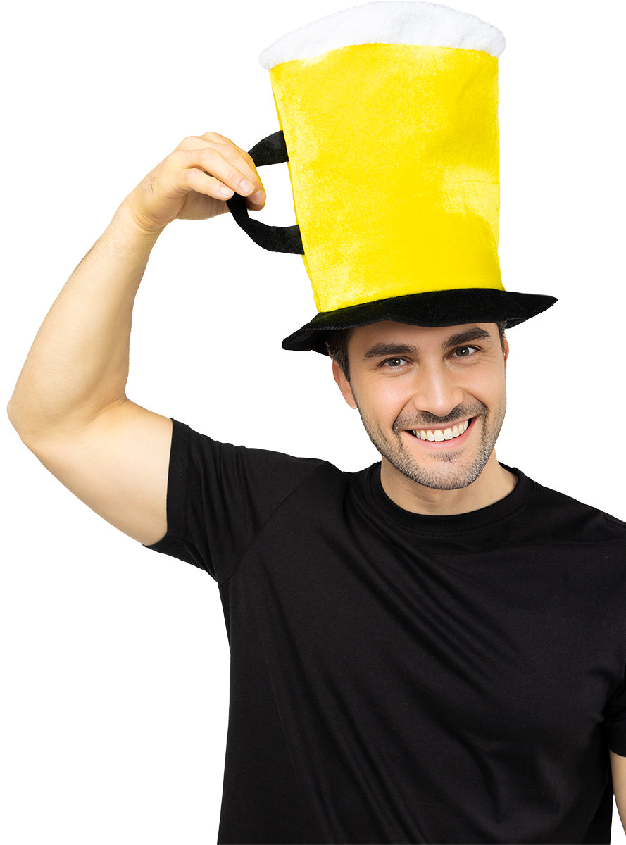 Chapeau chope de bière adulte