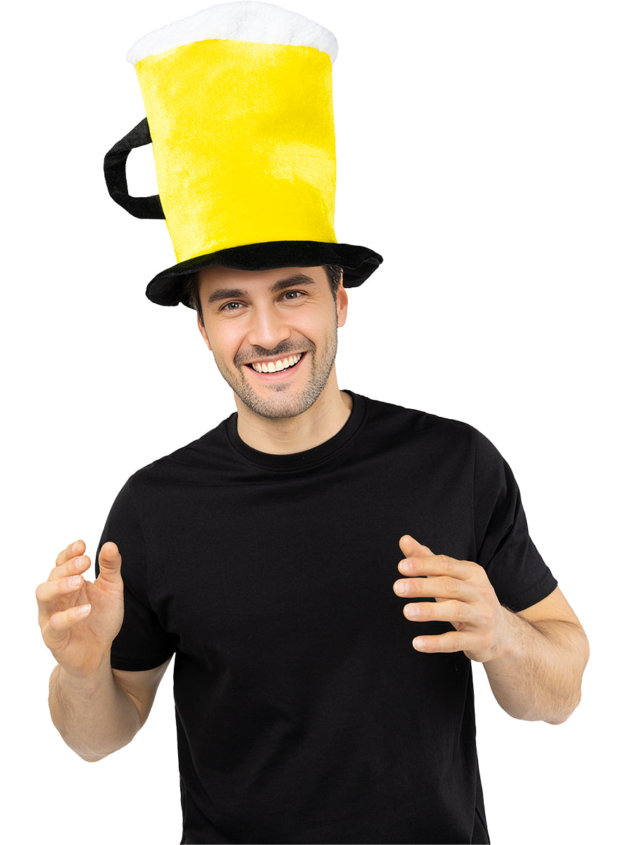 Chapeau chope de bière adulte