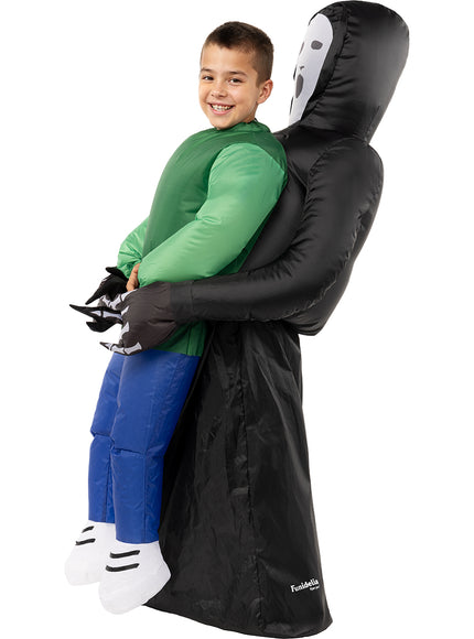 Déguisement faucheur gonflable enfant