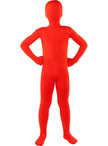 Déguisement seconde peau rouge enfant