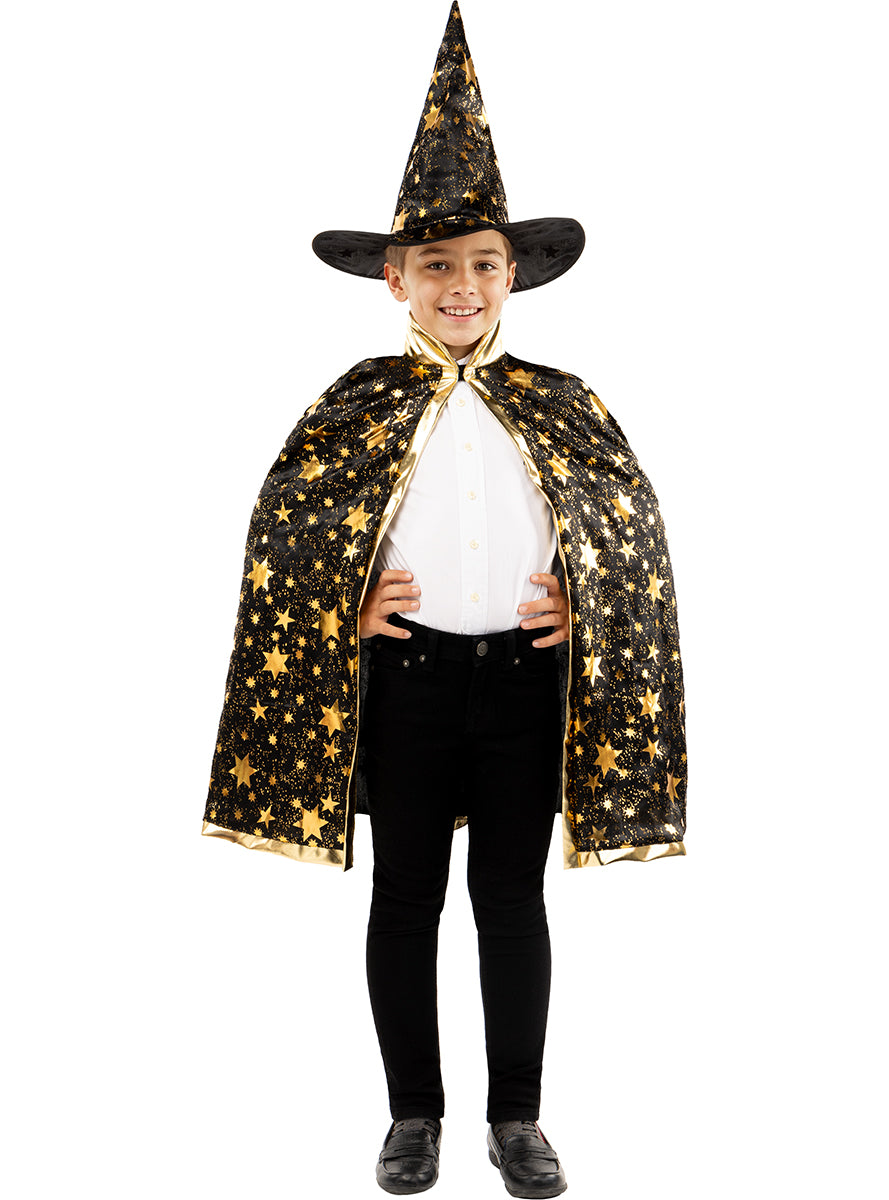 Déguisement magicien étoiles enfant