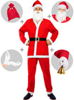 Déguisement de Pére Noël homme avec accessoires grande taille