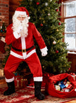 Déguisement de Pére Noël Deluxe homme avec accessoires