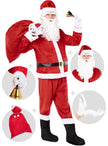 Déguisement de Pére Noël Deluxe homme avec accessoires grande taille