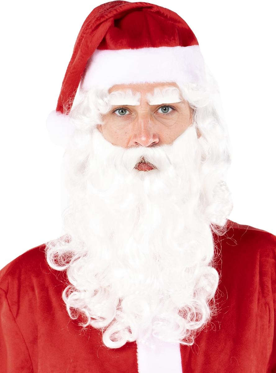 Déguisement de Pére Noël Deluxe homme avec accessoires grande taille
