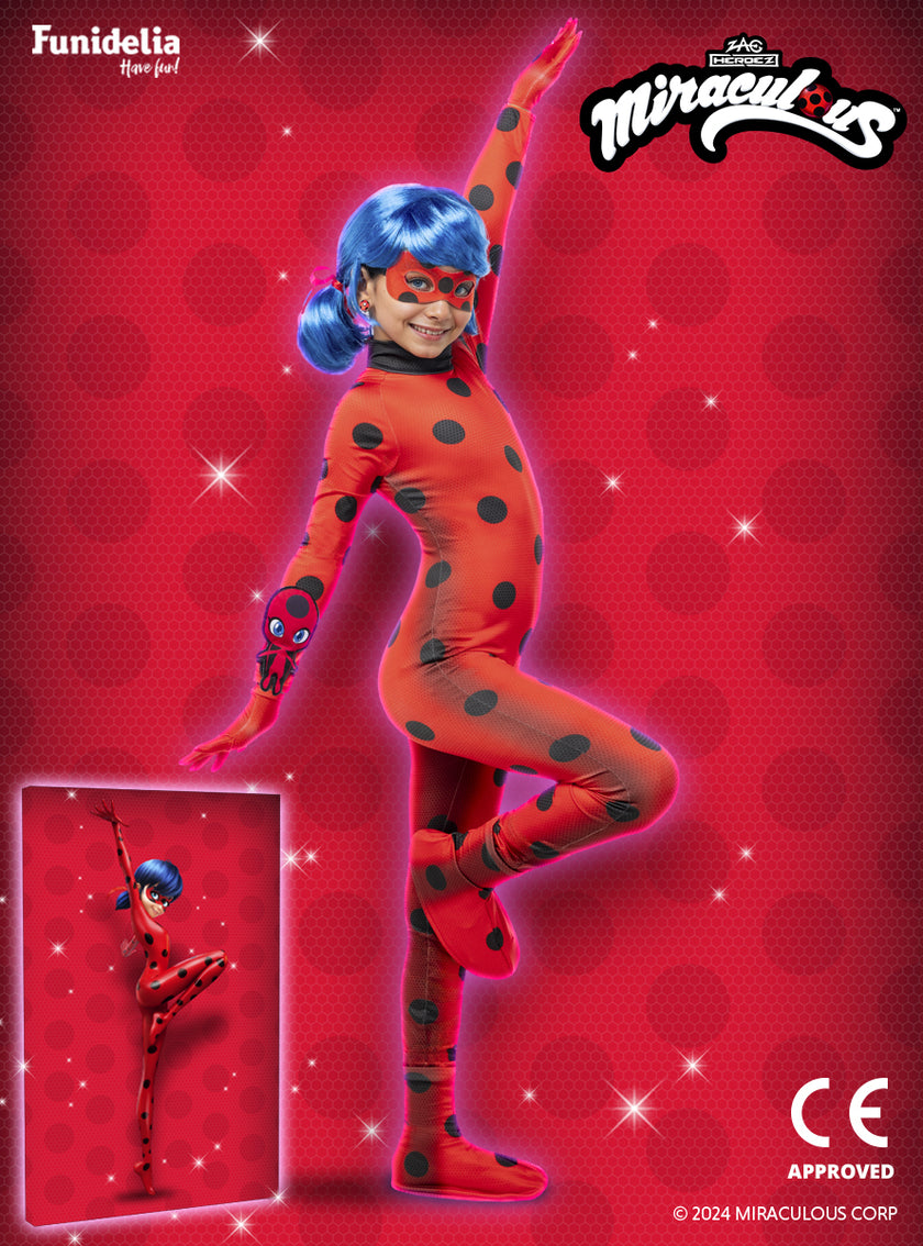 Déguisement Miraculous Ladybug avec accessoires pour fille