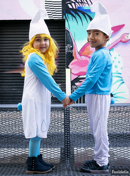 5 bonnets de Schtroumpf enfant