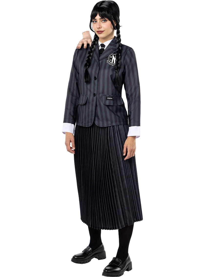 Déguisement de mercredi Addams uniforme - Wednesday