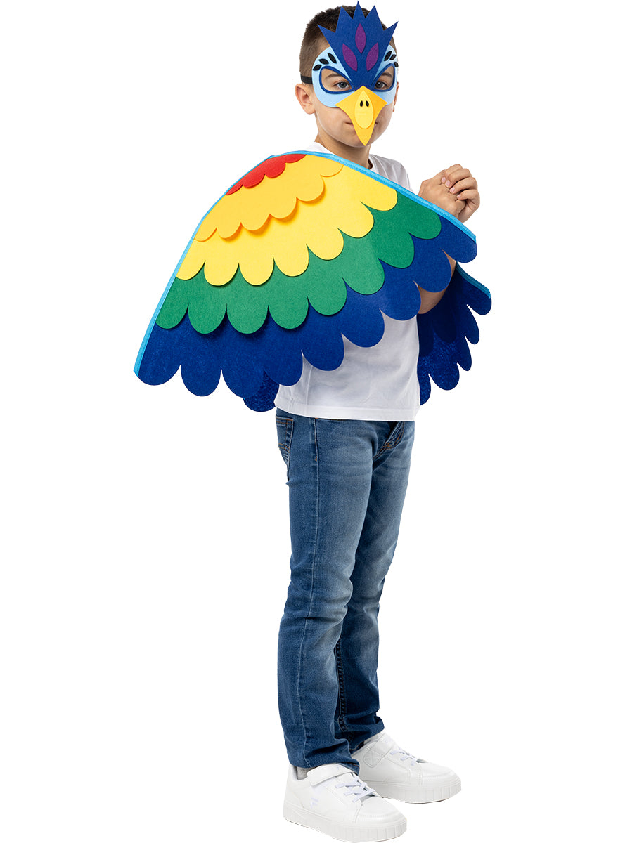 Costume d'ailes d'oiseau pour enfant