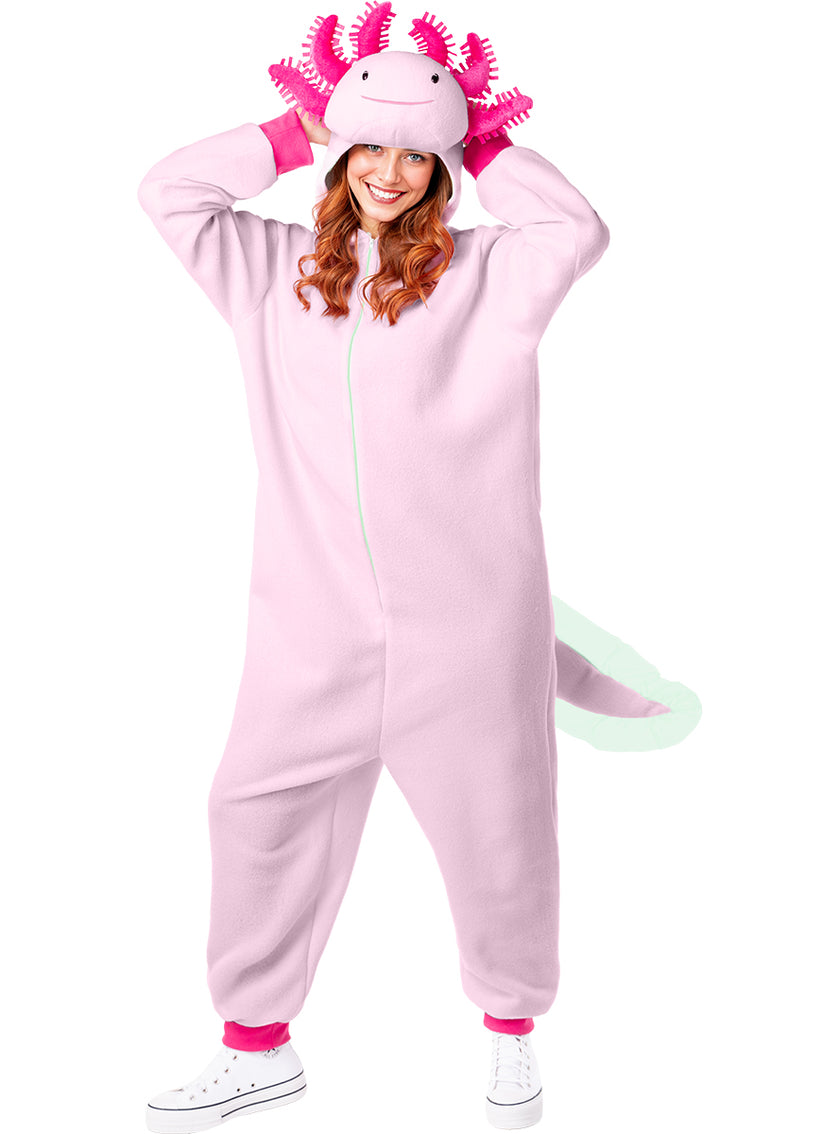 Costume d'axolotl pour adulte