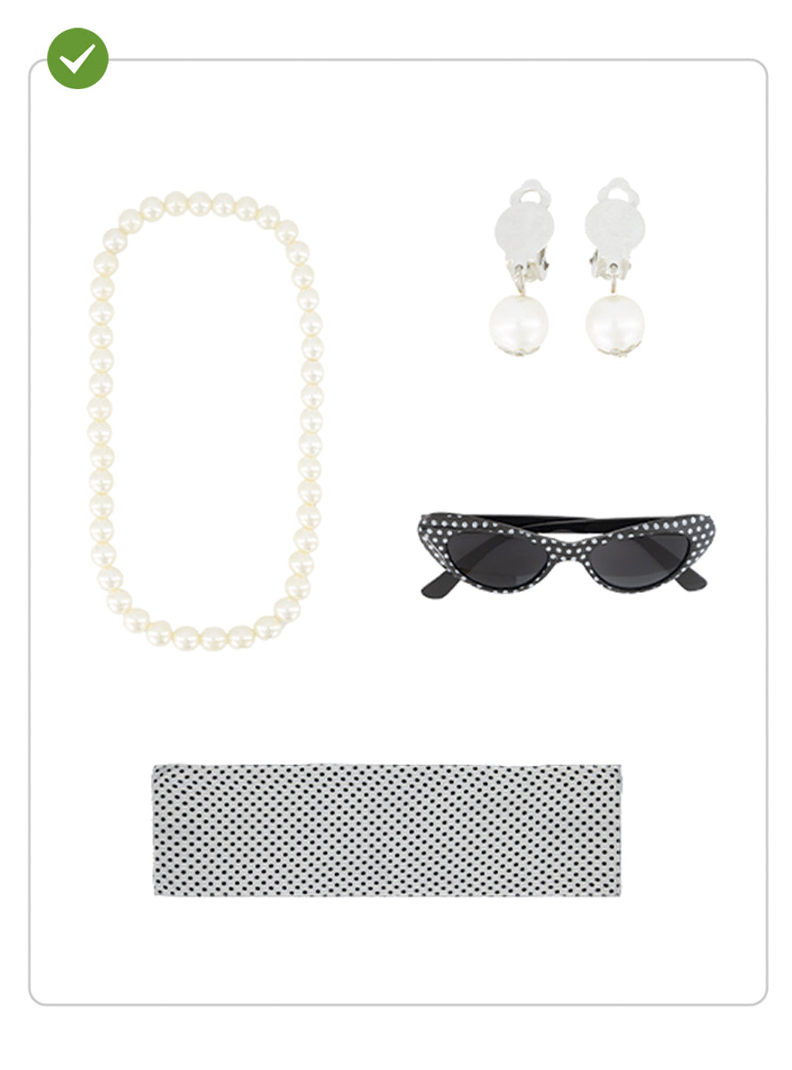 Set d'accessoires des années 50