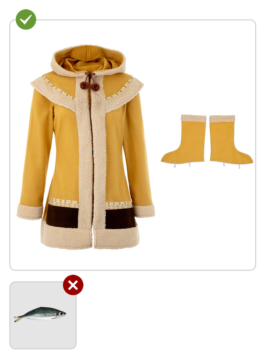 Déguisement d'esquimau femme