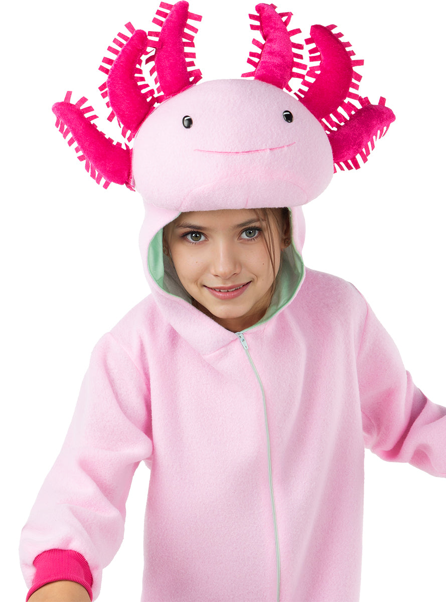 Déguisement d'axolotl pour enfants