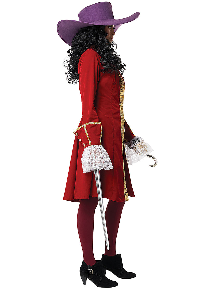 Déguisement Capitaine Crochet femme