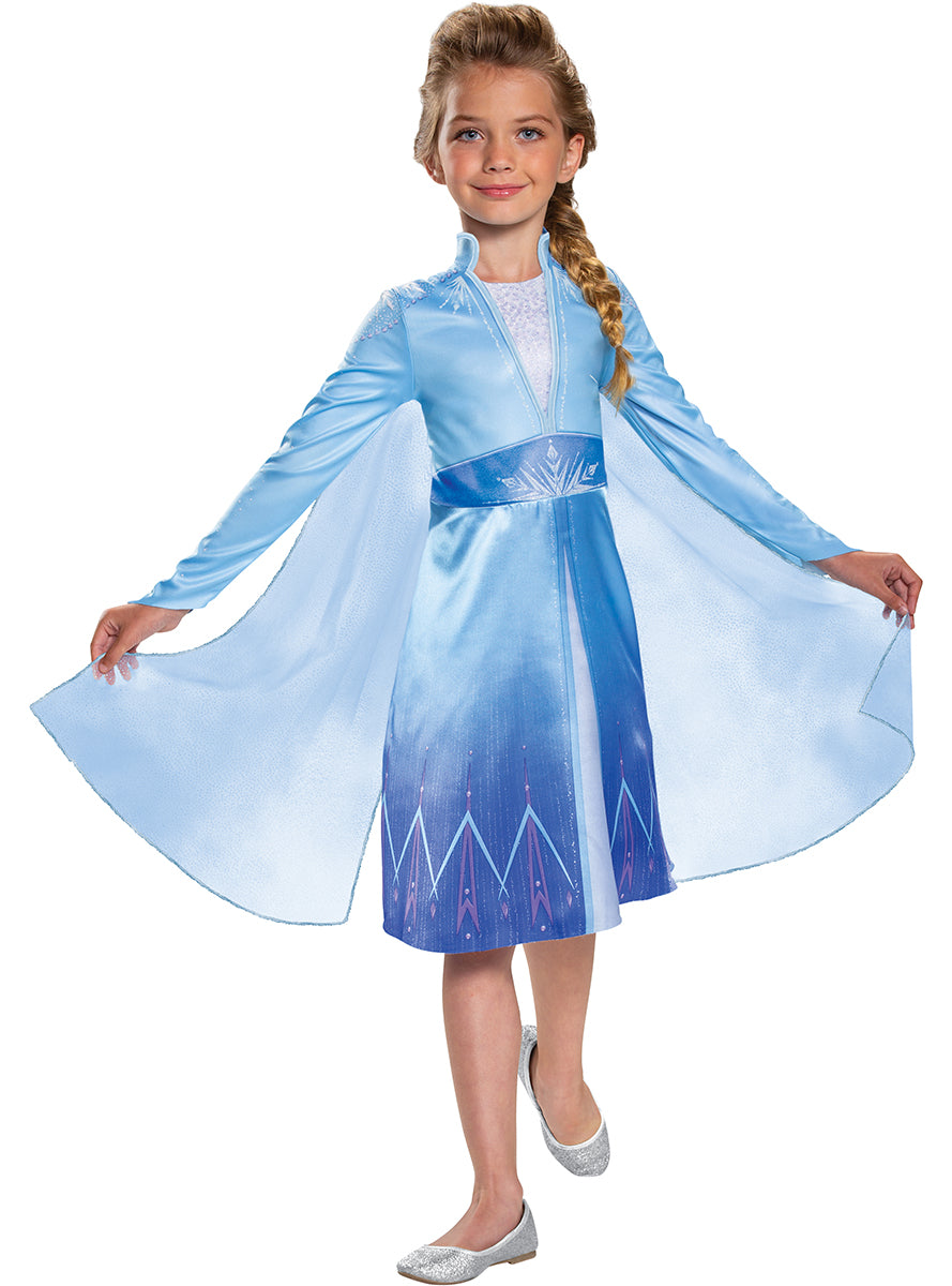 Déguisement Elsa classique fille - La Reine des Neiges II