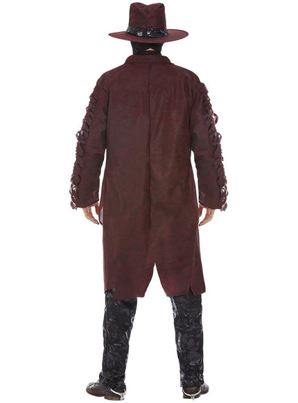 Déguisement cowboy squelette Deluxe homme