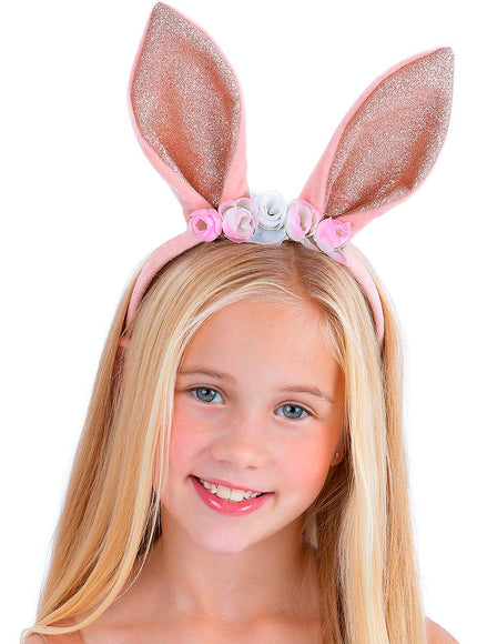 Serre-tête lapin fille