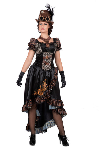 Déguisement Steampunk élégant femme