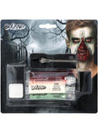 Maquillage zombie avec zip