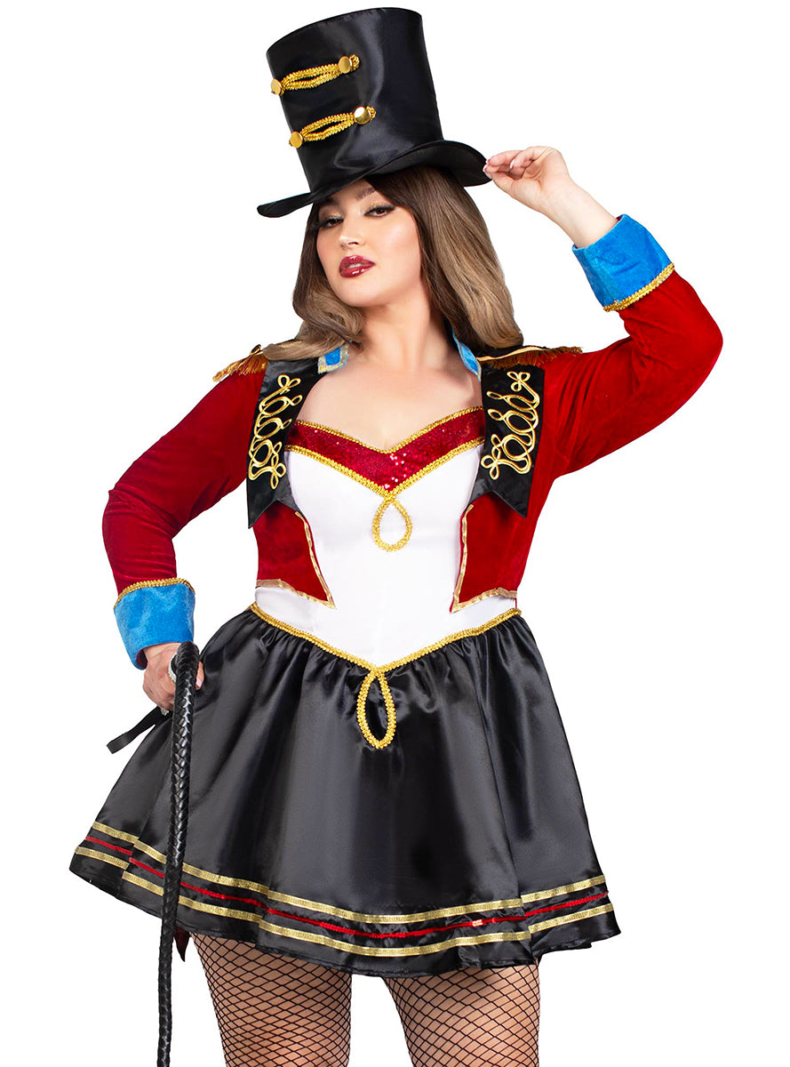Déguisement dompteuse sexy grande taille femme