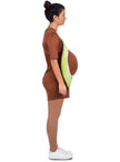 Déguisement avocat pour femme enceinte