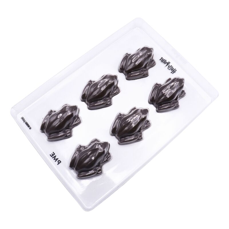 Moule à Chocolat Grenouilles avec 6 cartes - Harry Potter